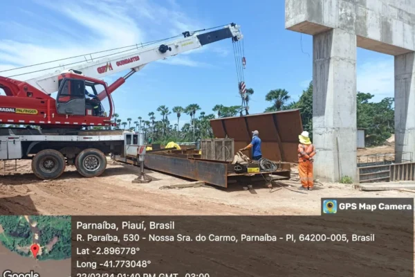 Anunciada data da inauguração da ponte do rio Igaraçu, presente de aniversário de Parnaíba.