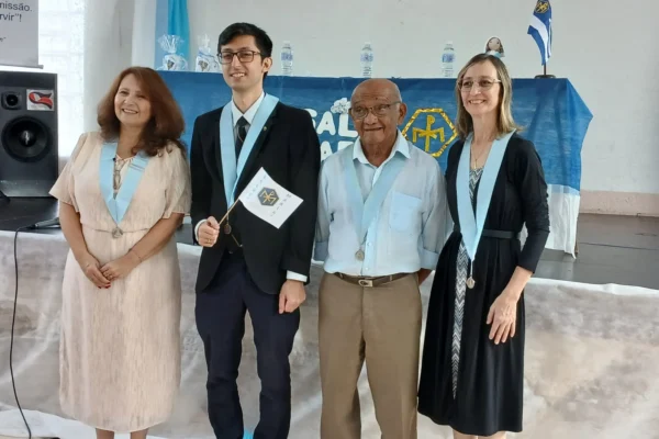 Parnaibanos comemoram em São Paulo os 461 anos da Congregação Mariana.