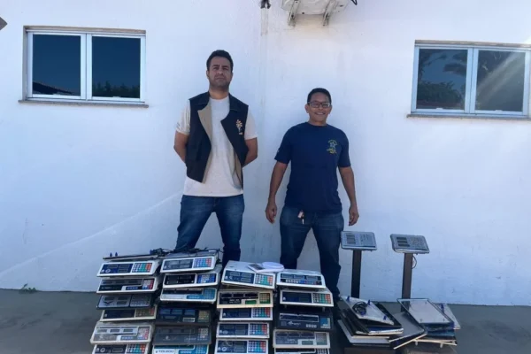 Instituto de Metrologia do Piauí apreende 26 balanças ‘piratas’ em mercados de Parnaíba