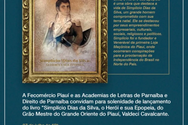 Simplício Dias em novo livro e homenagem a Diderot Mavignier, sábado dia 27 no SENAC.