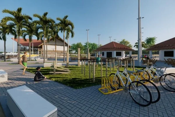 Obras de revitalização da Lagoa do Portinho estão quase prontas.
