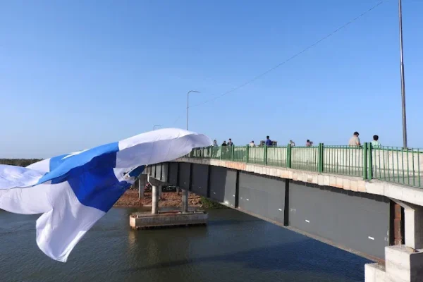 Inaugurada a ponte Virgílio Neres Machado na cidade de Parnaíba.