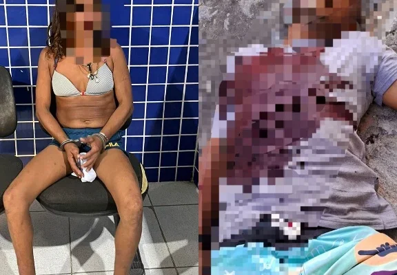 Mulher sofre tentativa de abuso sexual e mata  homem a facadas no centro de Parnaíba.