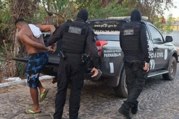 Sete pessoas são presas acusadas de homicídio qualificado em Parnaíba.