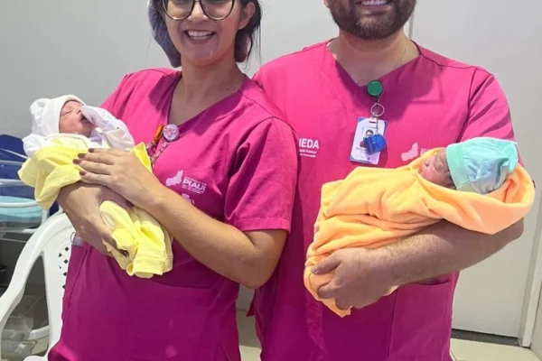 Primeiro bebê de 2025 no Hospital Dirceu de Parnaíba é um menino.