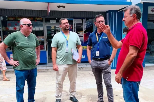 Centro comercial de Parnaíba o “calçadão” será transformado em boulevard, valorizando patrimônio arquitetônico.