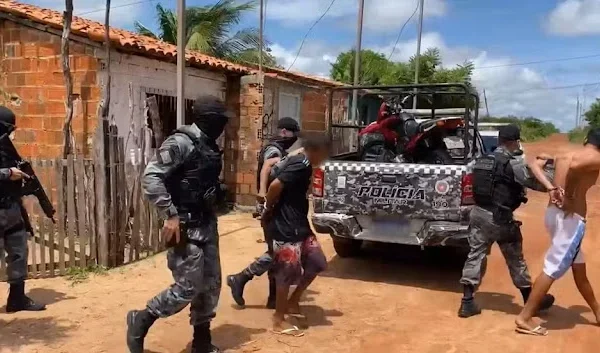 Polícia acaba com reunião de grupos que integravam facção criminosa em Parnaíba.