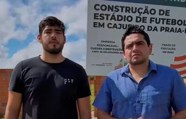 Cajueiro da Praia vai inaugurar seu estádio municipal até o final deste ano.