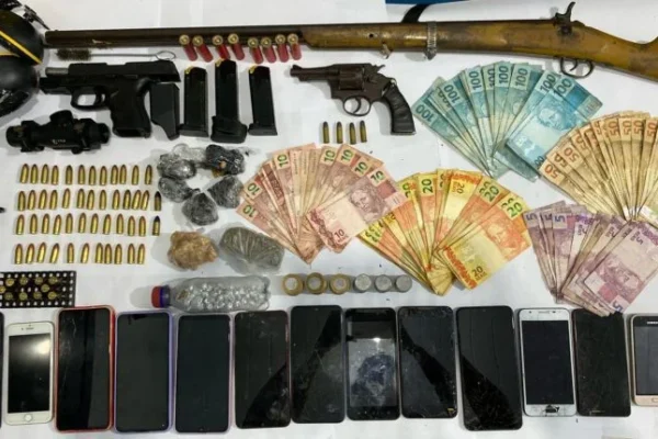 Integrantes de organização criminosas são presos durante operação em Tutóia.