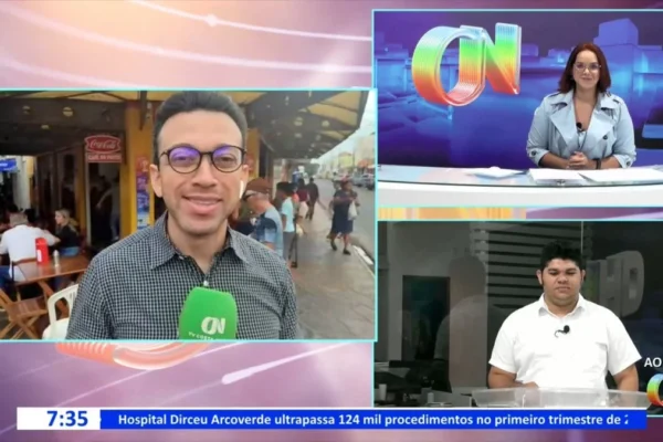 Pela primeira vez, televisão de Parnaíba estreia edição pela manhã.