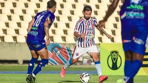 Parnahyba empata com Maranhão em 1 a 1 jogando com um jogador a menos.