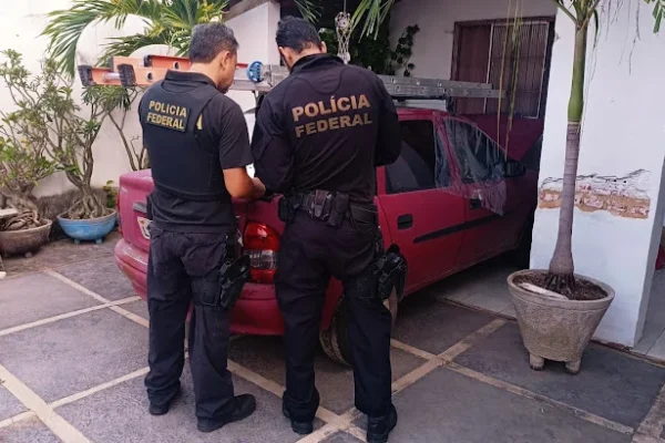 Policia Federal cumpre em Parnaíba operação contra crimes de abuso sexual infantil nesta quarta-feira.