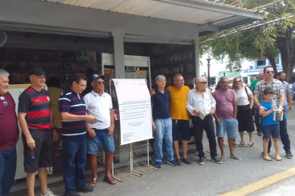 Banca do Louro, no centro de Parnaíba, agora é patrimônio histórico, imaterial.
