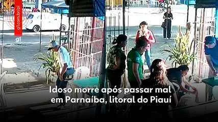 Homem morre após passar mal em lanchonete no Centro de Parnaíba.