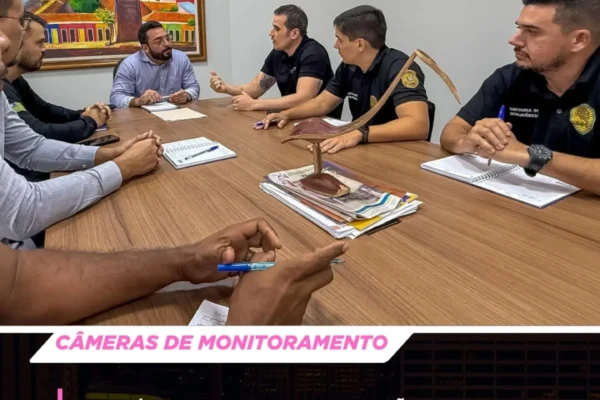 Prefeito de Parnaíba se reúne com a cúpula da Segurança Pública do Piauí. Integração à vista.