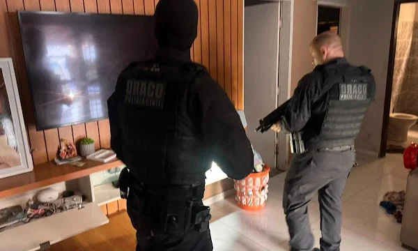 Polícia faz uma limpa no mundo criminoso dos influenciadores digitais em Parnaíba nesta sexta-feira.