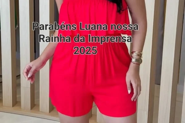 LUANA SPÍNDOLA É ELEITA RAINHA DA IMPRENSA 2025 DE PARNAÍBA