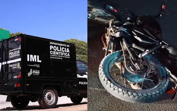 Colisão entre motos mata homem e deixa outro ferido no litoral do Piauí.