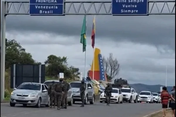 Fronteira do Brasil com a Venezuela está tranquila e aberta, diz Múcio.