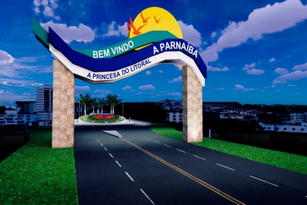 Prefeitura dá início às obras do portal de entrada da cidade e revitalização da avenida Pinheiro Machado.