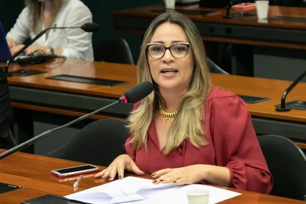 Conselheira do TCE do Piauí recebe do Senado Diploma Bertha Lutz.