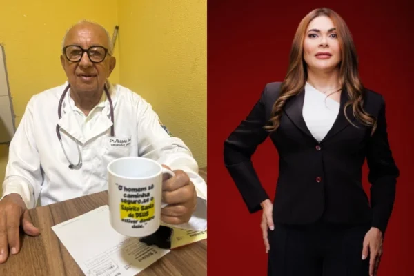Dr. Pessoa vai concorrer ao Senado e esposa deve disputar vaga na Câmara Federal.