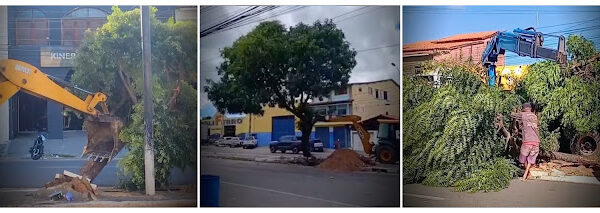 Enfim Prefeitura de Parnaíba esclarece obras na Avenida Deputado Pinheiro Machado.