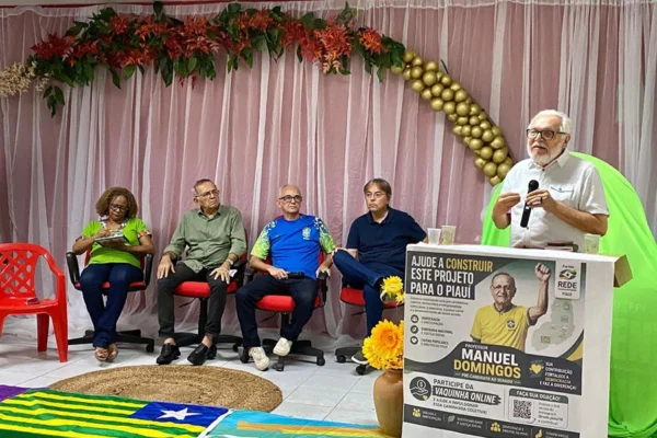 Medeiros declara apoio a pré-candidato Manuel Domingos ao Senado.