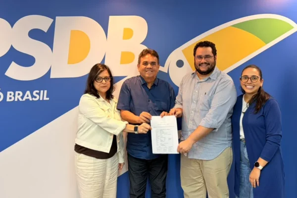 Diego Mendes é pré-candidato a suplente de senador na chapa de Jorge Lopes, pelo PSDB.