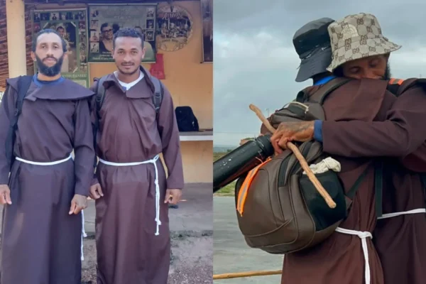 Romeiro piauiense caminha 510 km até Canindé para agradecer graça alcançada.